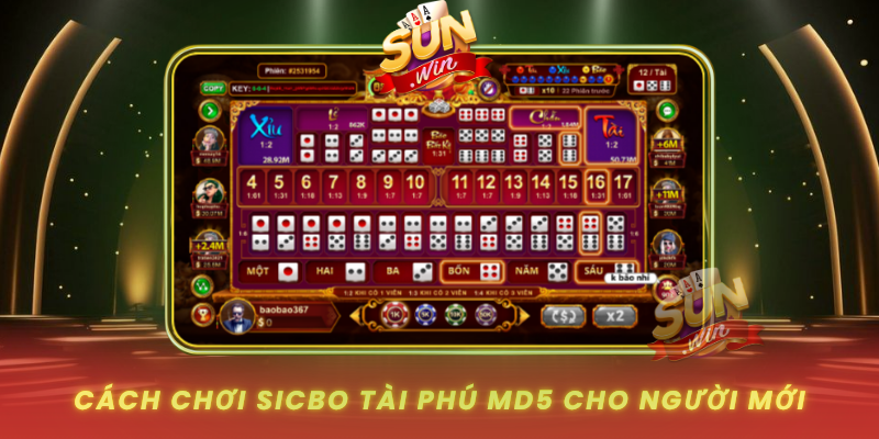 Cach Choi Sicbo Tai Phu Md5 Cho Nguoi Moi