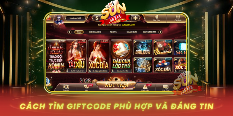 Cach Tim Giftcode Phu Hop Va Dang Tin