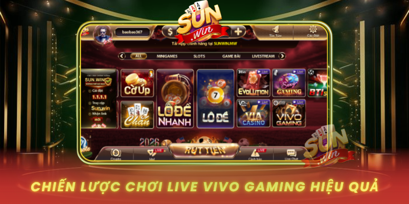 Chien Luoc Choi Live Vivo Gaming Hieu Qua