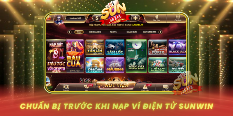 Chuan Bi Truoc Khi Nap Vi Dien Tu Sunwin