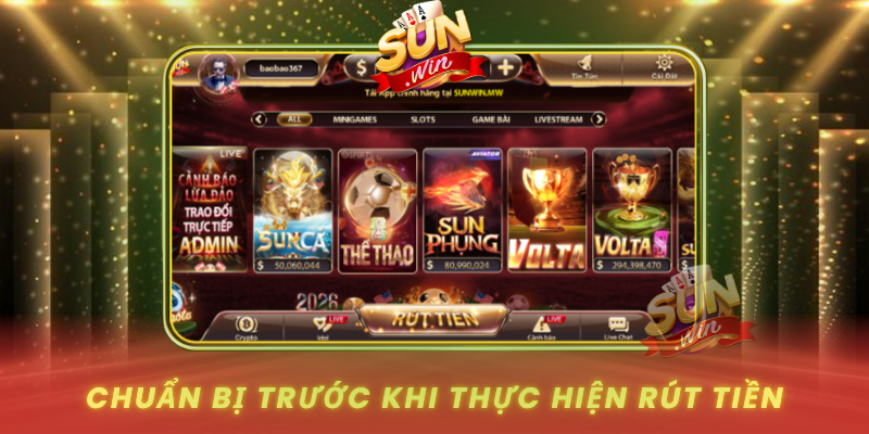 Chuan Bi Truoc Khi Thuc Hien Rut Tien