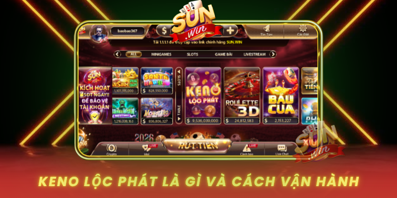 Keno Loc Phat La Gi Va Cach Van Hanh