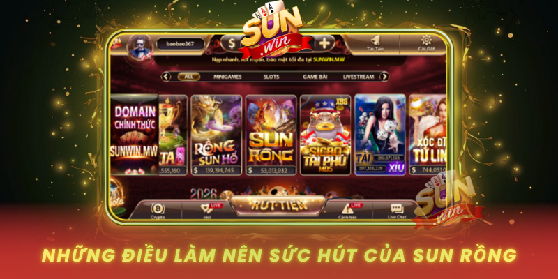 Nhung Dieu Lam Nen Suc Hut Cua Sun Rong