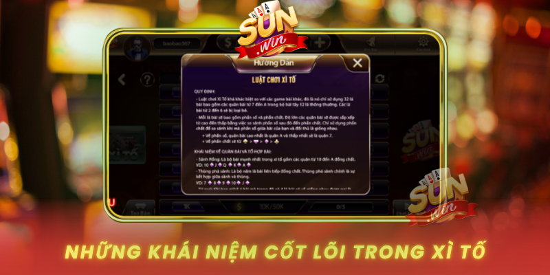 Nhung Khai Niem Cot Loi Trong Xi To