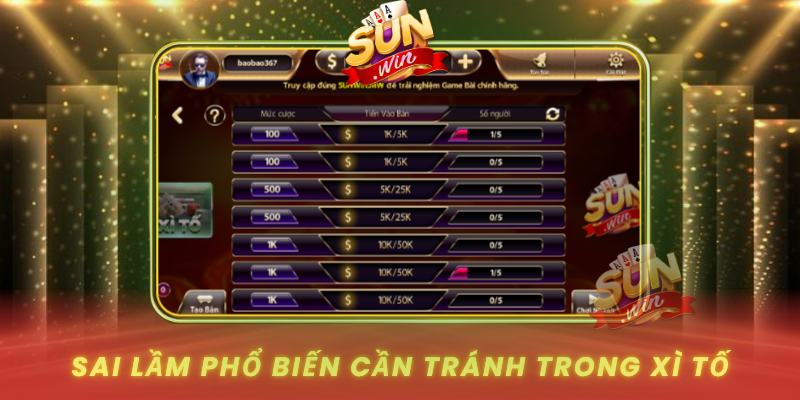 Sai Lam Pho Bien Can Tranh Trong Xi To