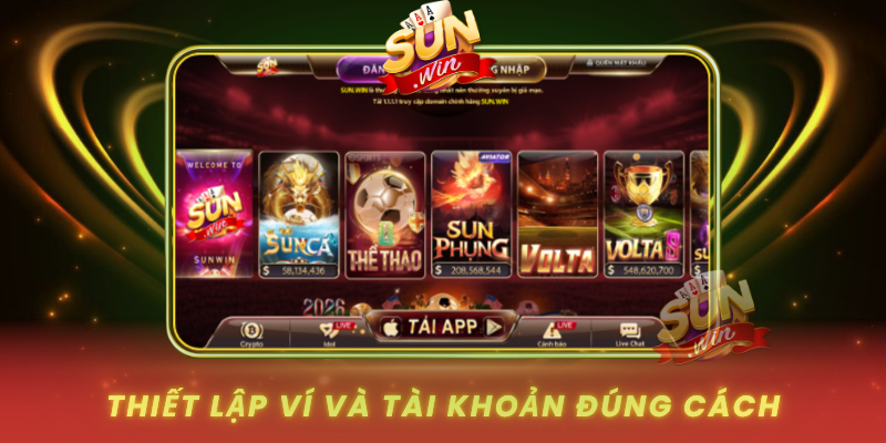 Thiet Lap Vi Va Tai Khoan Dung Cach