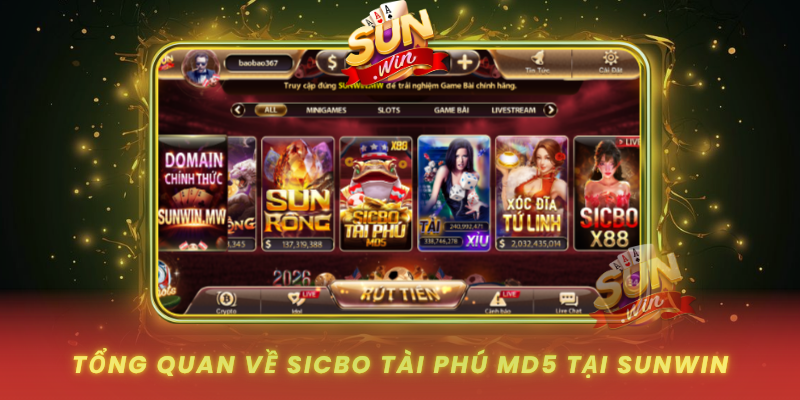 Tong Quan Ve Sicbo Tai Phu Md5 Tai Sunwin