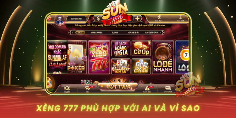 Xeng 777 Phu Hop Voi Ai Va Vi Sao