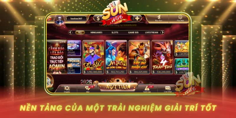 Nen Tang Cua Mot Trai Nghiem Giai Tri Tot
